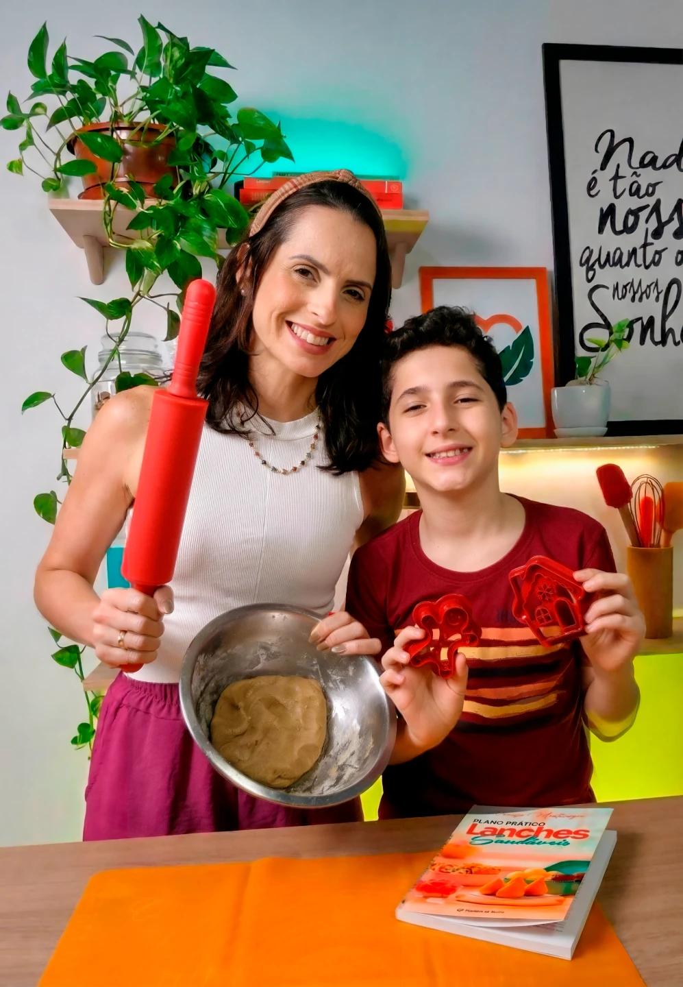 Capa do Livro Plano Prático Lanches Saudáveis