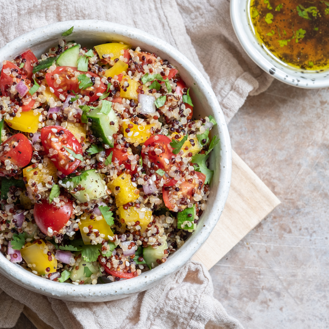 Salada Festiva de Quinoa