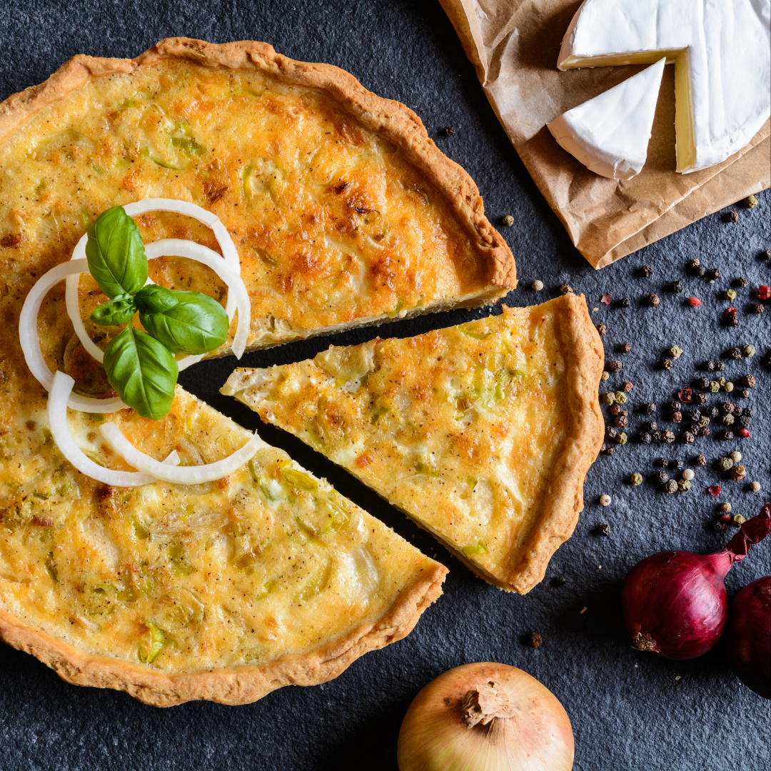 Quiche de Alho Poró