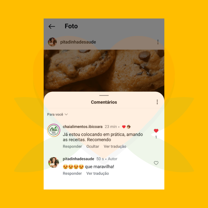 depoimento chaialimentos